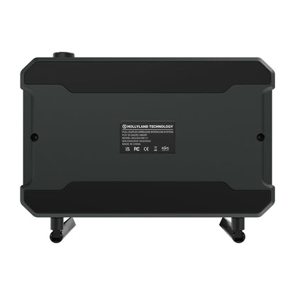 Hollyland Solidcom C1-HUB8S 1.9GHz 9-Person Full Duplex Wireless DECT 6.0 Intercom System with 1 Master / 8 Remote Headsets, Main HUB Base, 350M Max Transmission Range, Batteries and Charger for Professional Filmmaking