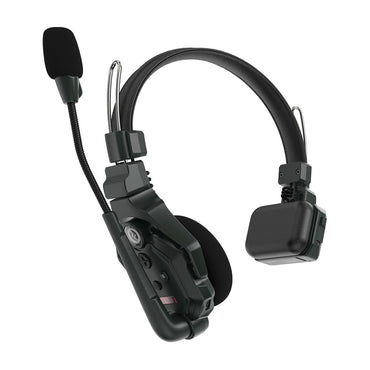 Hollyland Solidcom C1-HUB8S 1.9GHz 9-Person Full Duplex Wireless DECT 6.0 Intercom System with 1 Master / 8 Remote Headsets, Main HUB Base, 350M Max Transmission Range, Batteries and Charger for Professional Filmmaking
