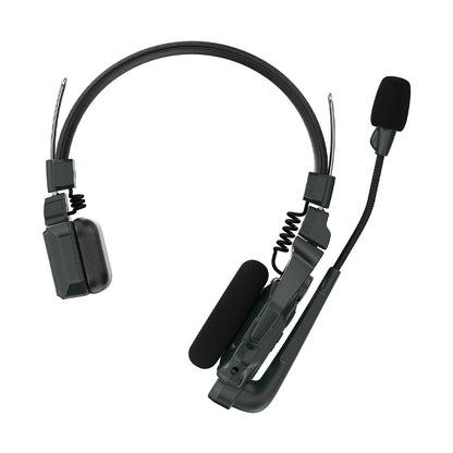 Hollyland Solidcom C1-HUB8S 1.9GHz 9-Person Full Duplex Wireless DECT 6.0 Intercom System with 1 Master / 8 Remote Headsets, Main HUB Base, 350M Max Transmission Range, Batteries and Charger for Professional Filmmaking