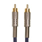 Hosa DRA-500 Series S/PDIF RCA Male to RCA Male Coax Cable 75 Ohm (Available in 2M, 6M) | DRA-502, DRA-506