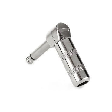Hosa 1/4-Inch Stereo Right Angle TS/TRS Audio Cable Mount Connector for Instrument Cable and Speaker Wire