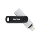 SanDisk iXpand OTG Lightning to USB 3.0 Flash Drive Go with 90MB/s Write Speed for iOS, PC, and Mac (64GB, 128GB)
