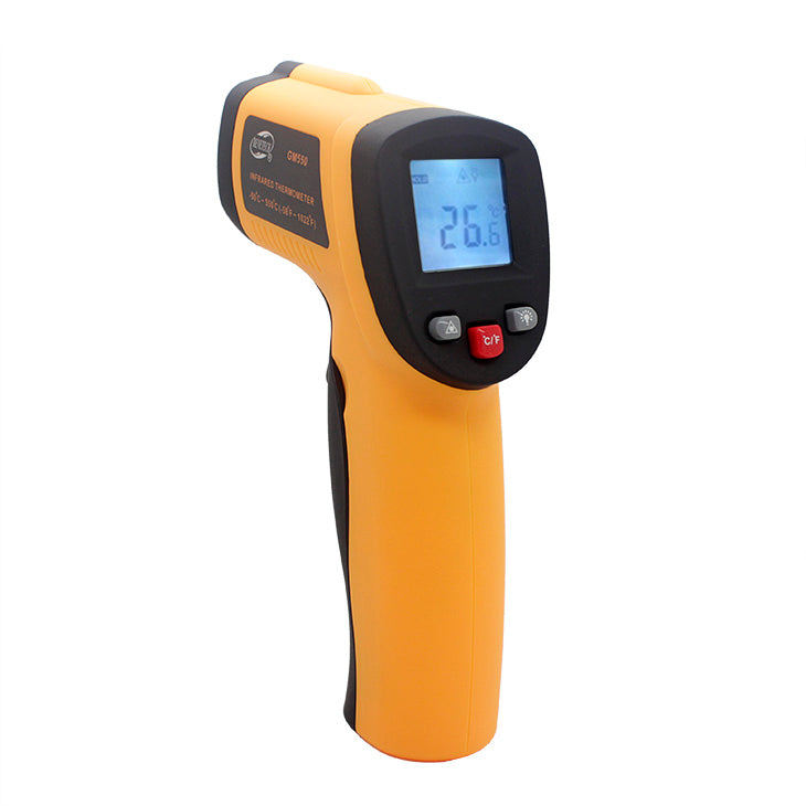 Benetech GM550 Non Contact Thermometer Laser Temperature Gun Infrared Thermometer -50° to 550° Celsius