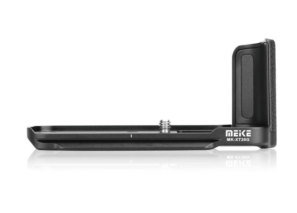 Meike XT20G Aluminum Alloy Hand Grip Quick Release Plate L Bracket for Fujifilm X-T30 X-T20 X-T10