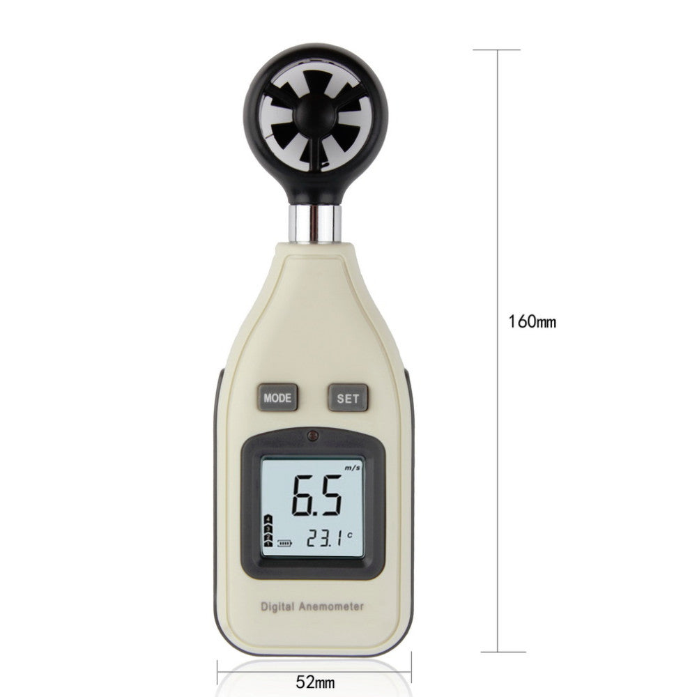 Benetech GM816A Digital Wind Speed Anemometer with Wind Chill Temperature Thermometer Function