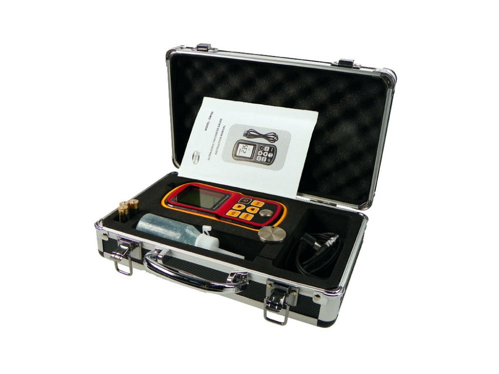 Benetech GM100+ Plus Ultrasonic Thickness Gauge Tester Metal Width Measuring Instrument 1.2~300.00mm (Steel)