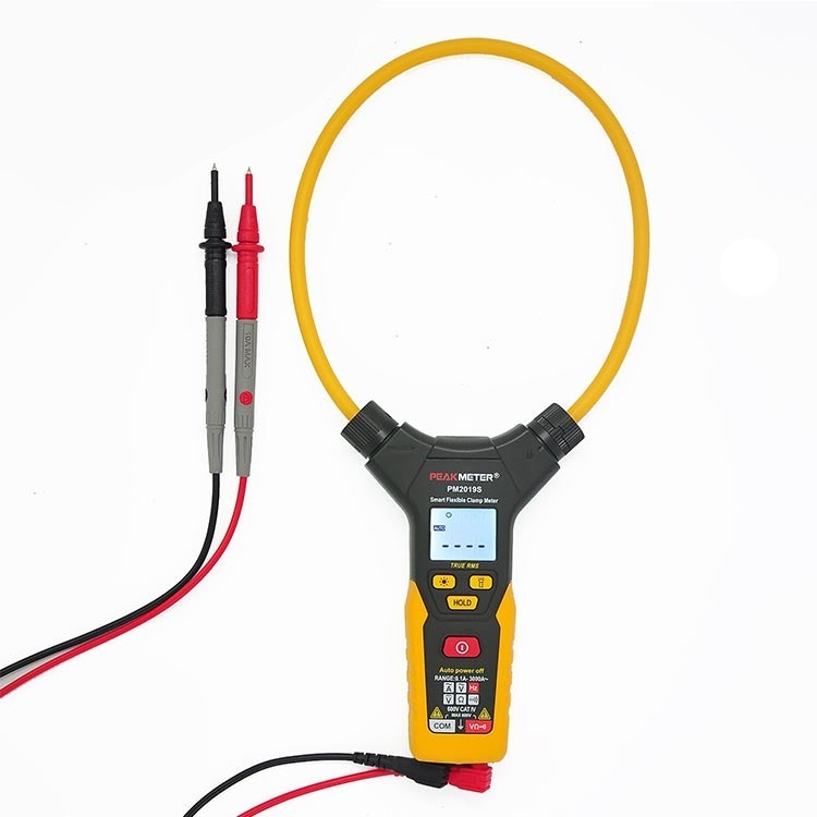 PeakMeter PM2019S Smart AC Digital Flexible Clamp Meter Multimeter Handheld Voltage Current Resistance Frequency