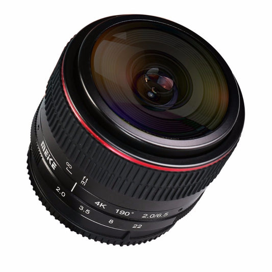 Meike MK-6.5mm 6.5mm Ultra Wide f/2.0 Manual Focus Fisheye Lens for Fujifilm Mirrorless Camera