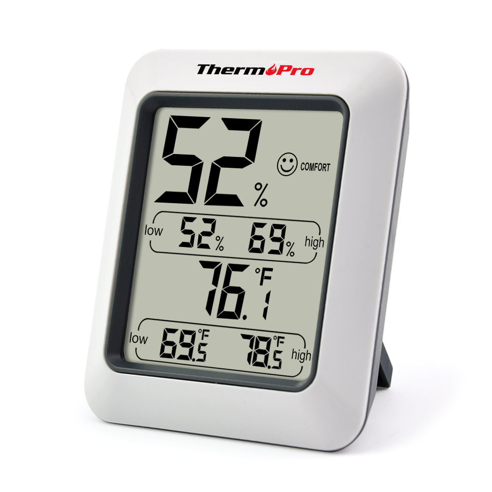 ThermoPro TP-50 Hygrometer Thermometer Indoor Humidity Monitor with Temperature Gauge Humidity Meter
