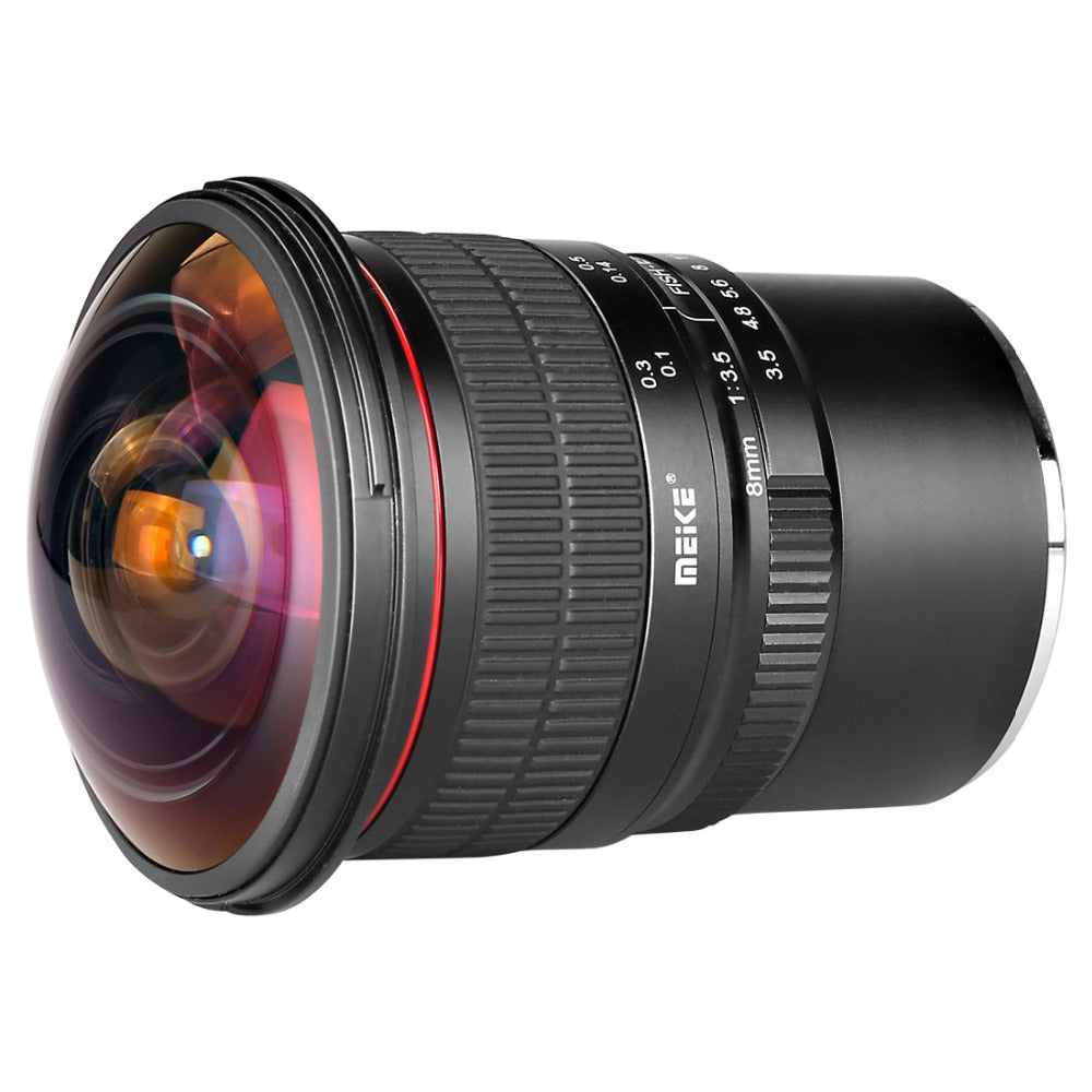 Meike MK-8mm 8mm f/3.5 Fisheye Lens for Fuji Mirrorless Cameras with APS-C