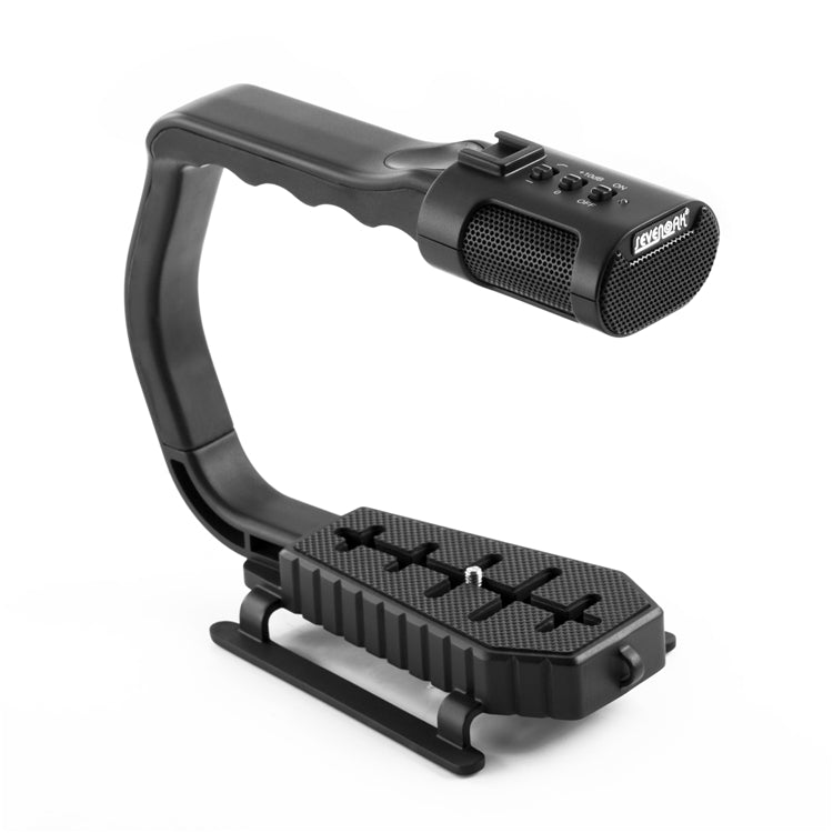 Sevenoak MicRig Handle Grip Built-in Stereo Microphone DSLRs Camcorders Action Cameras Smartphones