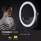 Yongnuo YN508 DAYLIGHT 16 Inch Bi-Color LED Video Ring Light 5500K 30W for Beauty Make-up Vlog Studio Youtube Livestream