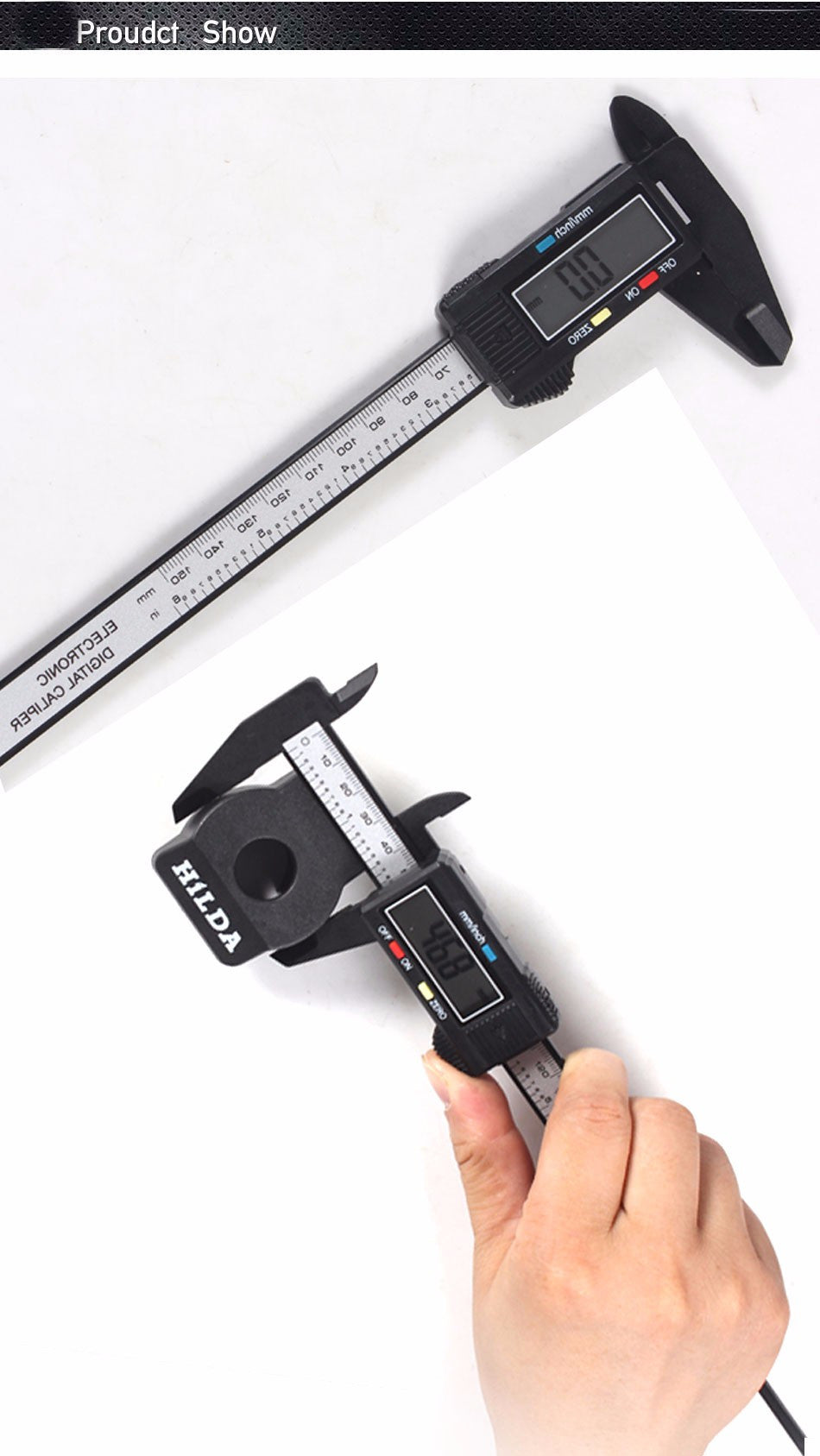 150mm Vernier Caliper Digital Ruler