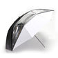 Pxel UM-BWS108 43"/108cm Studio Photography Soft Translucent/Black Silver Reflector 2in1 Double-Layer Umbrella For Studio Flash Strobe