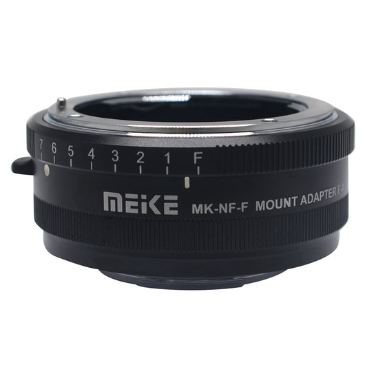 Meike MK-NF-F Mount Adapter Ring Professional Design for Nikon F-Mount Lens to Fuji Mirrorless X-mount Camera X-T1 X-T2 X-Pro1 X
