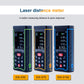 SNDWAY SW-S50 Laser Distance Meter Rangefinder Range Finder with Color Display, USB Rechargeable