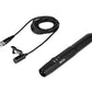 Boya BY-M11C Cardioid Condenser Lapel Lavalier Microphone System for Interview Film Theater Broadcast Stage Video Recording Mic