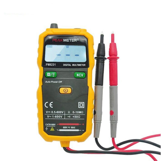 PeakMeter PM8231 Handheld Multifunction High precision DC AC Voltage Tester Digital Multimeter