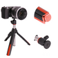 Benro Mefoto MK10 Mini Mobile Tripod For phone, Gopro ,Camera Bluetooth Control Selfie Stick Tripod Red