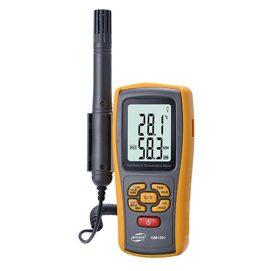 Benetech GM1361 Digital LCD Display Thermo-hygrometer Temperature and Humidity Meter