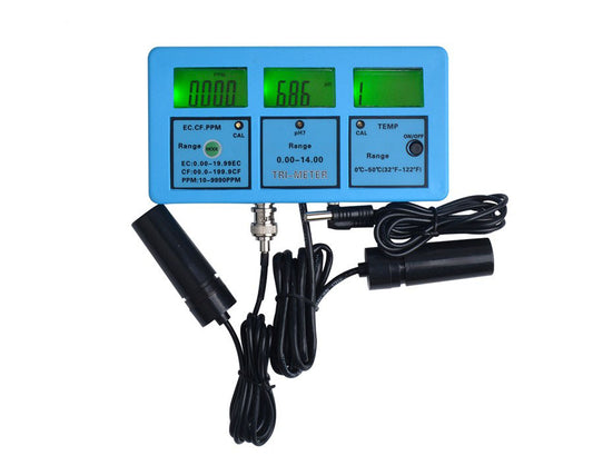 PH-117 Pro 5 in 1 Multifunction LCD Digital Meter Water Quality Tester PH / Temperature / EC / CF / TDS