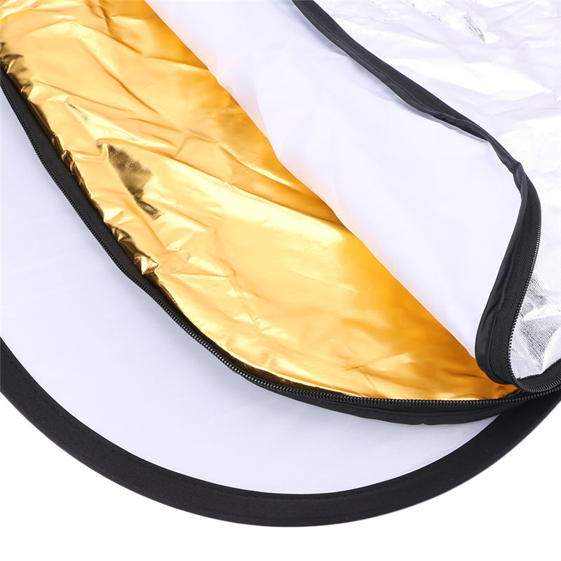Pxel RF-80T 80x80cm / 32x32 inch Triangle Reflector Diffuser Set with Handle