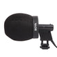 Boya BY-T50 Microphone Foam for BY-VM01 Inside Depth 50mm Professional Windshield Azden SGM-2X Beyerdynamic MCE 72 DPA 4006 4011