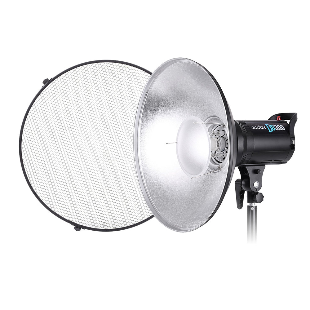 Pxel 700mm Beauty Dish Reflector with Honeycomb Grid Diffuser