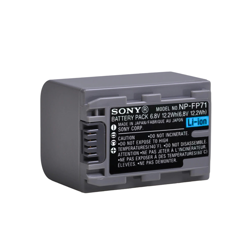 Pxel Sony NP-FP71 InfoLithium Rechargeable 6.8V 1800mAh Battery Pack for Select Sony Cyber-shot Cameras | Class A, NP-FP71 Replacement
