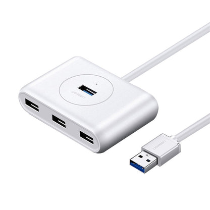 UGREEN 4-in-1 USB 3.0 Port Hub 5Gbps Data Transfer Adapter for PC, Laptop, External Hard Drive, Flash Drives, Keyboard - 0.5 Meter | 20290