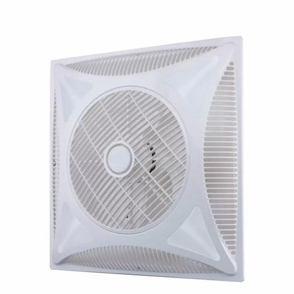 Ucassa APD-60L Embedded Ceiling Fan Integrated Gypsum Board Plasterboard with 3 Speed Control for Home and Industrial Ventilation (600 x 600mm)