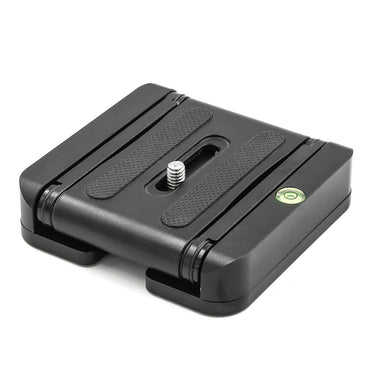 Pxel Plastic Z-Shaped Foldable Tripod Head Plate w/ 1/4" & 3/8" Screws for DSLR & Mirrorless Cameras