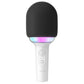 Fifine AmpliSing E2 Wireless Karaoke Microphone with Built-In Speaker, Voice Changer Presets and 5hr Rechargeable Battery for Live Performance (Black, Blue, Pink, White)