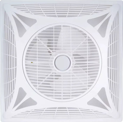 Ucassa APD-60L Embedded Ceiling Fan Integrated Gypsum Board Plasterboard with 3 Speed Control for Home and Industrial Ventilation (600 x 600mm)