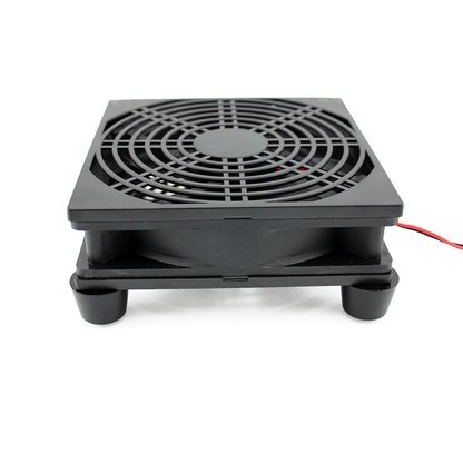 Argox 5V External Dual Router Cooling Fan 1500-3000rpm Low-Noise Base Ventilation Cooler for PC, Modem, Repeater, Extender, TV Box