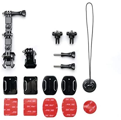 Insta360 Adaptive Helmet Mount Bundle for ONE R, ONE X, ONE Action Camera perfect for Moto Vlogging, Travelling, Sports