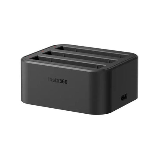 Insta360 1800mAh Fast Charging Battery Charger Hub for X3 with USB Type-C Interface and LED Indicators | CINSAAQ/A