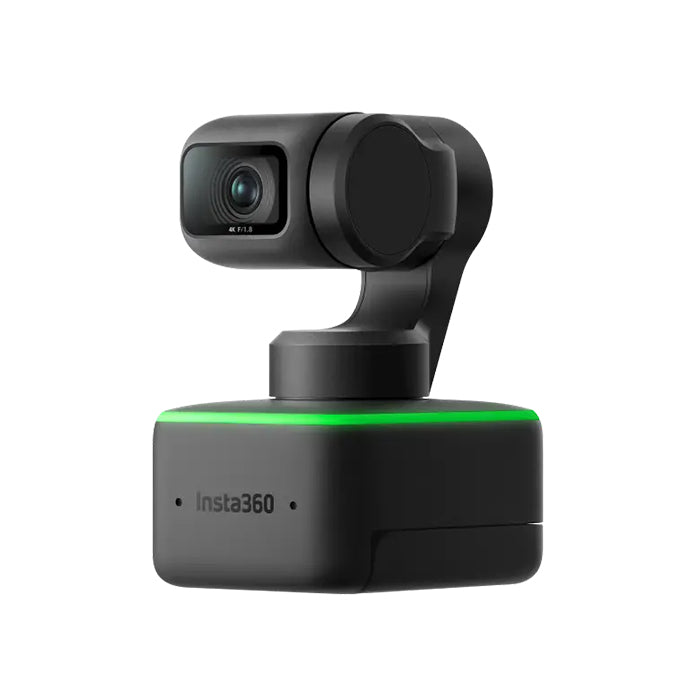 Insta360 Link UHD 4K AI Webcam with AI Tracking, 1/2" Sensor, Privacy/HDR Mode, Rapid Focus, Gesture Control, Whiteboard Recognition and Noise Cancelling Mics | CINSTBJ/A