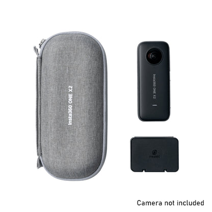 Insta360 Compact Fabric Camera Carry Case with Zippered Closure for ONE X2 Action Cameras