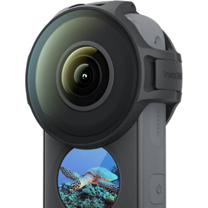 Insta360 Waterproof Premium Lens Guards for ONE X2 Action Camera Underwater Protection with Fabric Storage Bag