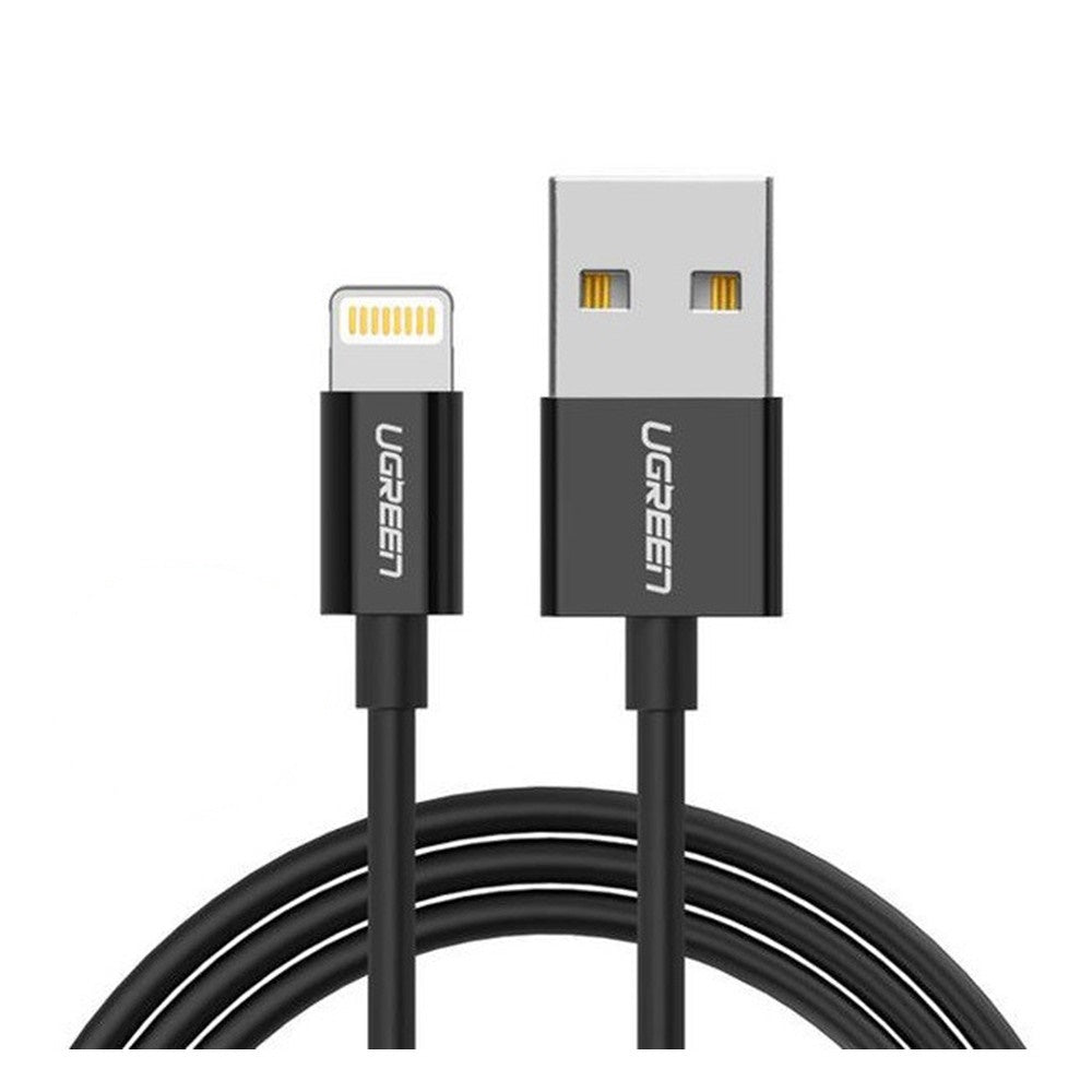 UGREEN Lightning to USB 2.0 Charging and Data Cable with PVC Shielding and MFi Certified Chipset for All Compatible Devices (1Meter, 2 Meters) | 80823