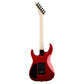 Jackson JS11 Dinky Solid Body Electric Guitar HH with 22 Frets, 2-point Fulcrum Tremolo, Gloss Finish (Blue, Red)