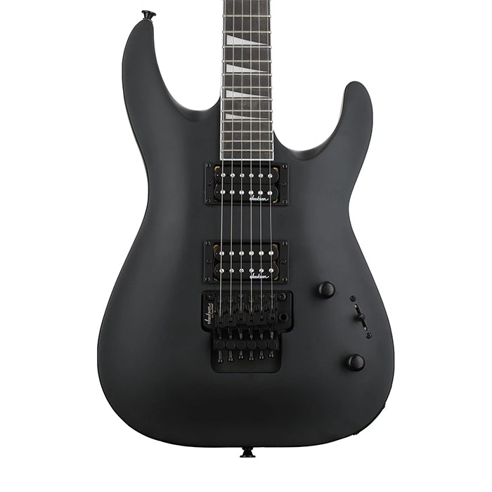 Jackson JS32 Dinky Arch Top DKA 24-Frets Electric Guitar HH with Solid Poplar Body, Double High-output Humbucker and Floyd Rose Locking Tremolo (Satin Black)