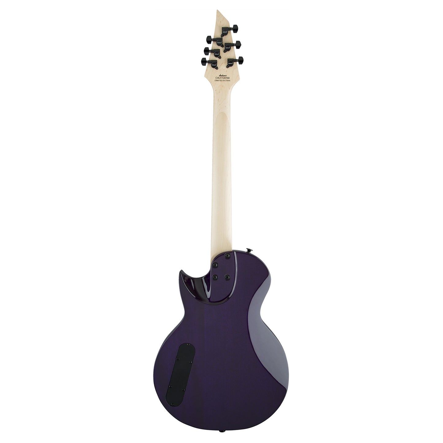 Jackson SC JS22Q Monarkh Electric Guitar HH with 22 Frets, Quilt Maple Top Purple Burst Gloss Finish