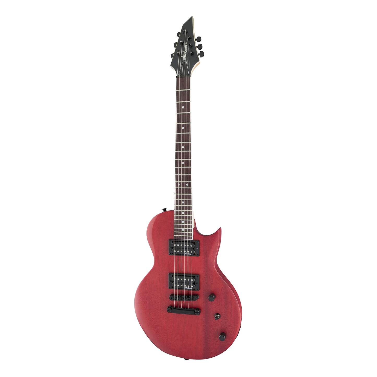 Jackson SC JS22 Monarkh Electric Guitar HH with 22 Frets, Compound Amaranth Fingerboard, Adjustable Bridge (Red Stain, Satin Black, Snow White, T. Sunburst)