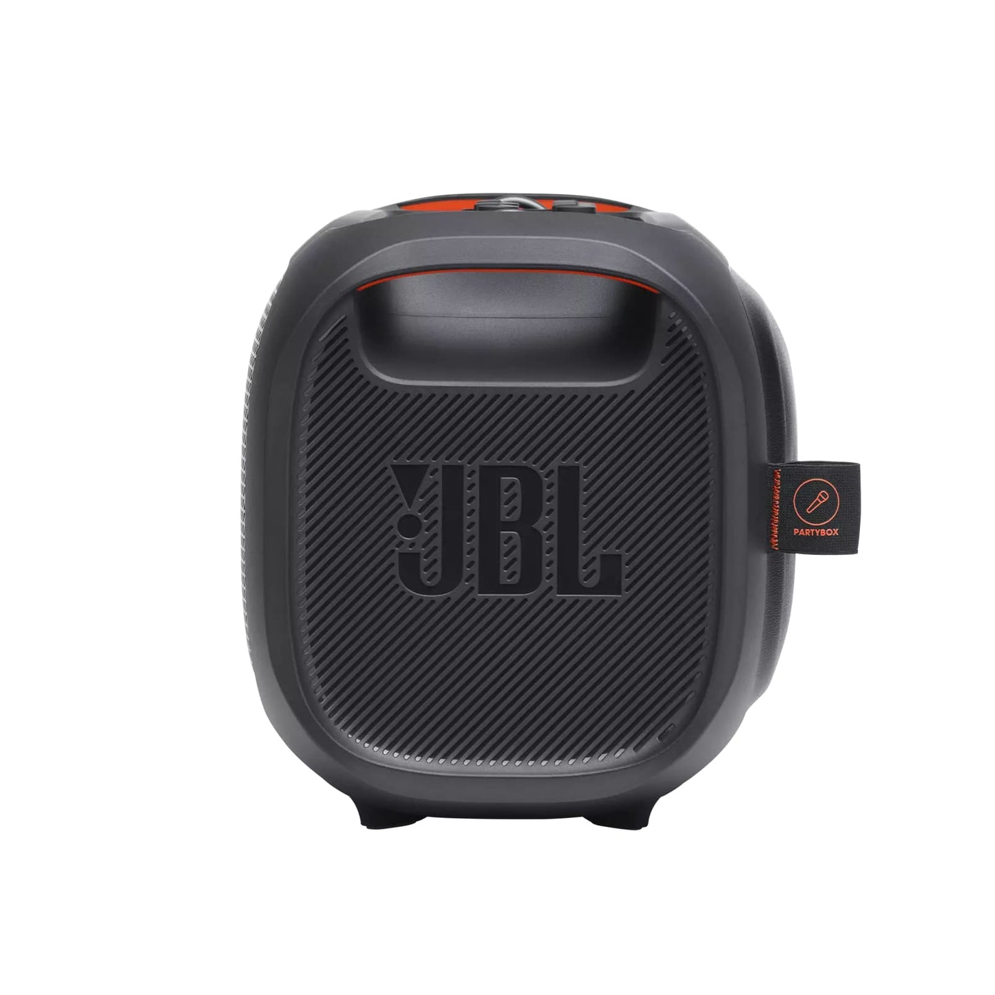 JBL PartyBox On-The-Go Portable Bluetooth Speaker System with IPX5 Water Resistant, Handheld Wireless Microphone with Max 10M Range, 6Hr Playtime and Built-In Shoulder Straps for Outdoor Travel and Events