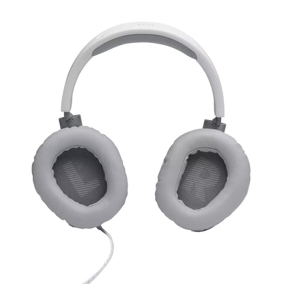 [CLEARANCE] JBL Quantum 100 Over-Ear Wired Gaming Headset with Detachable Microphone, Windows Sonic Spatial Sound Support, and Memory Foam Padded Earpads for PC, Mobile, and Consoles (Black)