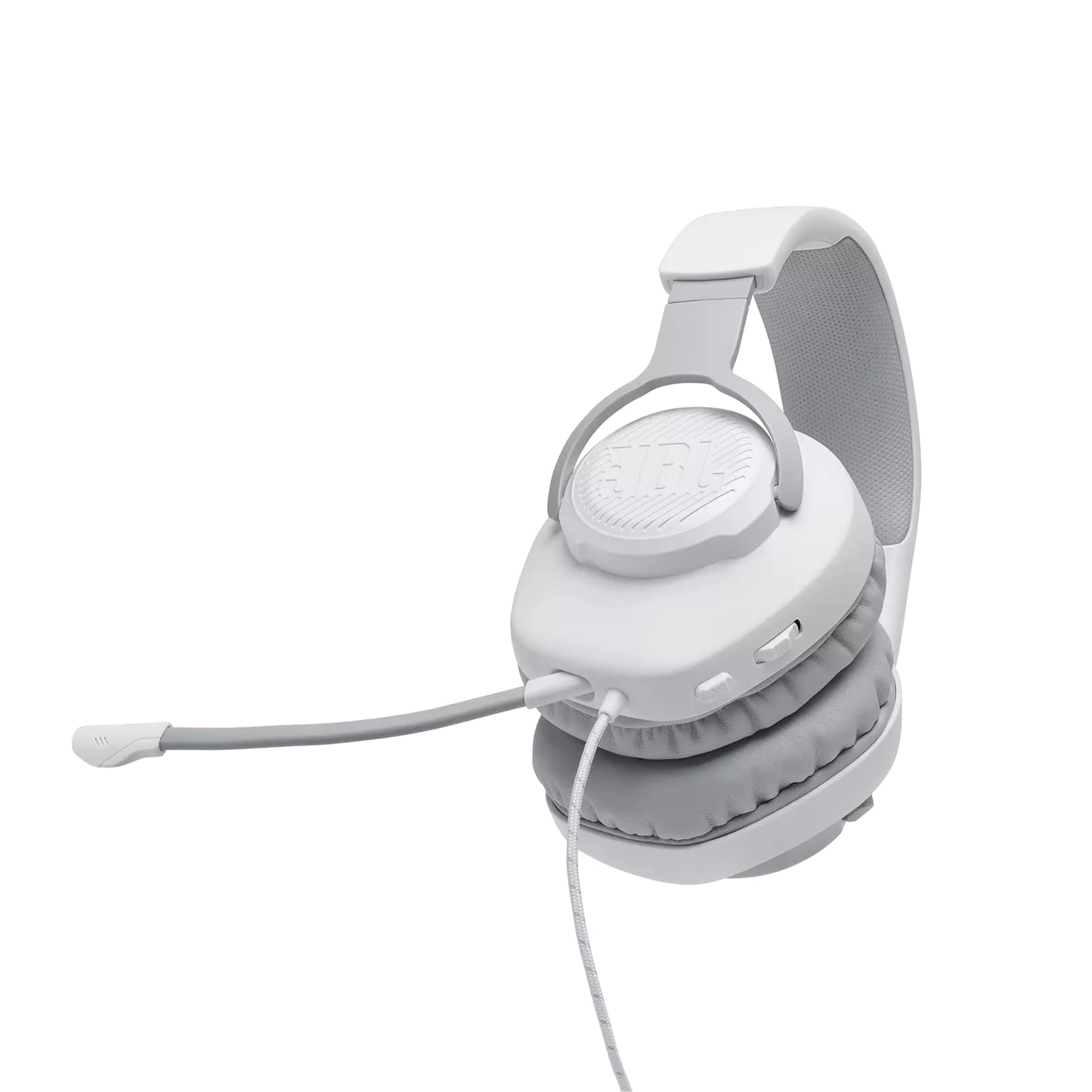 JBL Quantum 100 Over Ear Wired Gaming Headset with Detachable Micropho JG Superstore