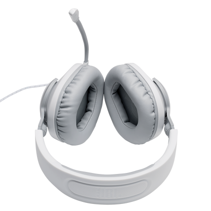 [CLEARANCE] JBL Quantum 100 Over-Ear Wired Gaming Headset with Detachable Microphone, Windows Sonic Spatial Sound Support, and Memory Foam Padded Earpads for PC, Mobile, and Consoles (Black)