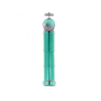 [CLEARANCE] JOBY PodZilla Flexible Tripod Kit GripTight with 360 Degree Ballhead for Vlogging Smartphones and Compact Mirrorless Cameras (Gray, Teal Blue, Yellow) | 1732, 1759, 1770